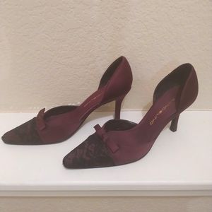 Cleaning out closet.